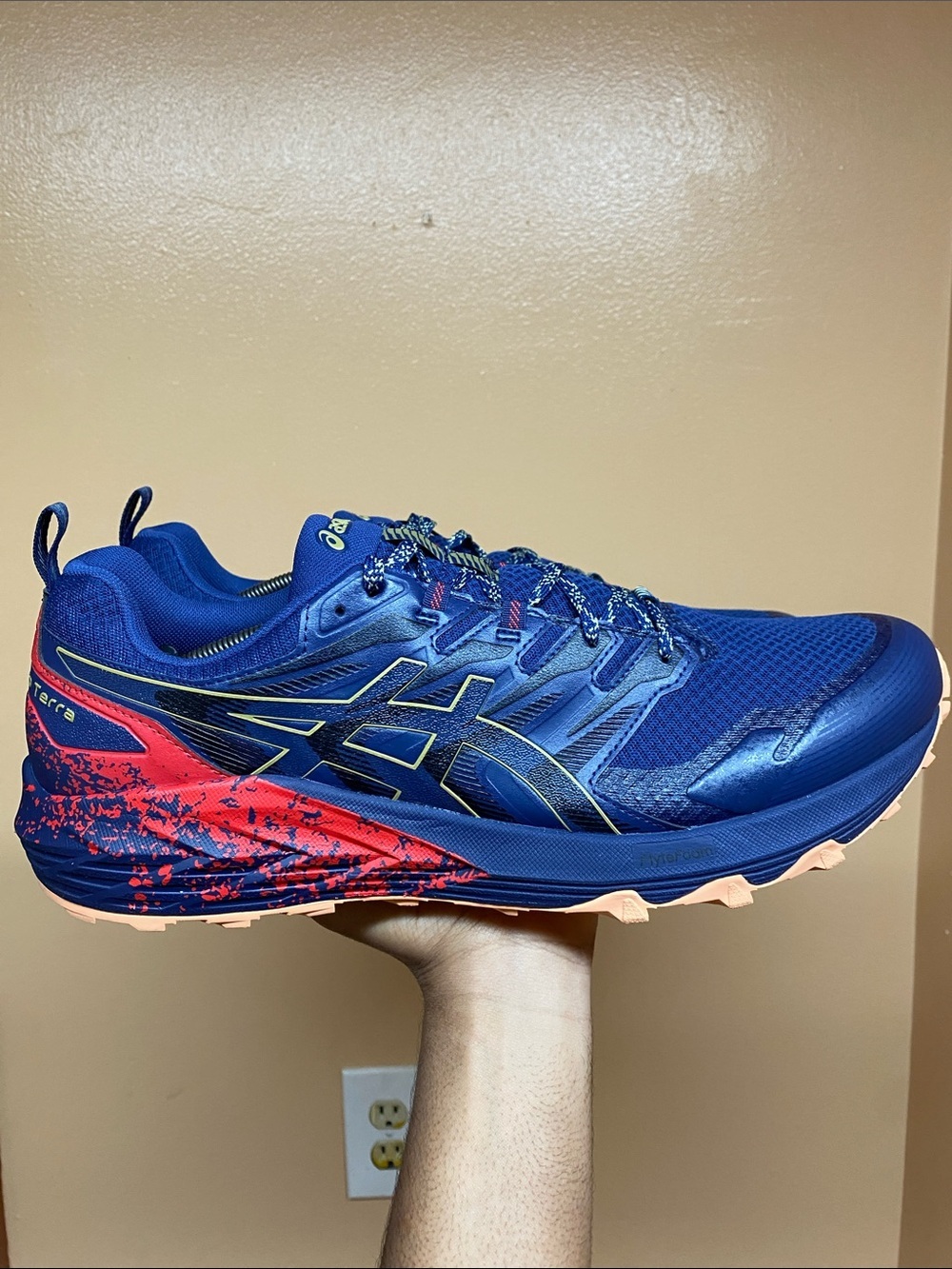ASICS Gel-Trabuco Terra Men’s Trail Running Sneakers "Indigo Blue/Olive Oil"